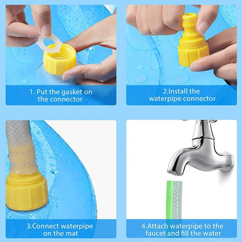 SplashPet™ – Piscina Interactiva Refrescante para Mascotas