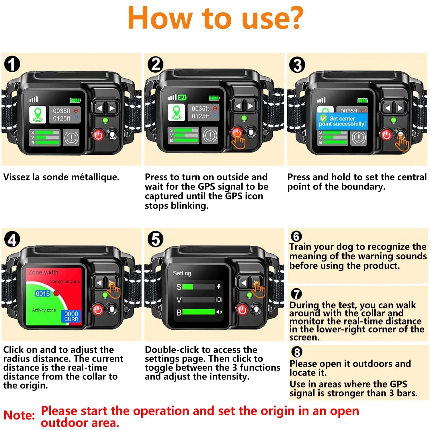 Collar GPS Inteligente para Perros – Rastreo en Tiempo Real y Seguridad Total