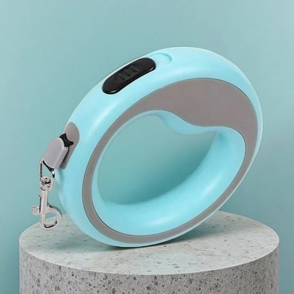 Correa Retráctil 360° para Perros – Diseño Moderno y Control Inteligente
