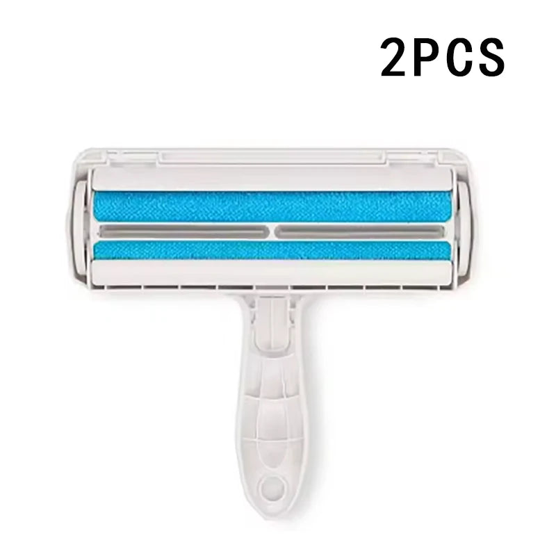 Roller removedor de pelo de mascotas – Tamaño original, rodillo de pelusa reutilizable para pelo de gato y perro en muebles, sofá, alfombra, coche, alfombras y ropa de cama – Portátil